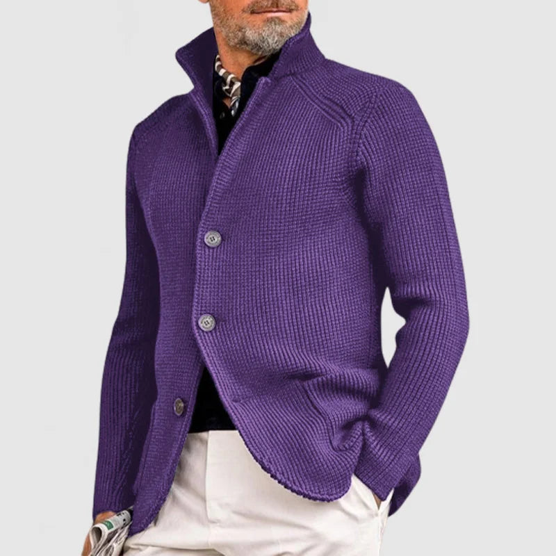 EDDIE – TIMELESS KNIT BUTTON CARDIGAN