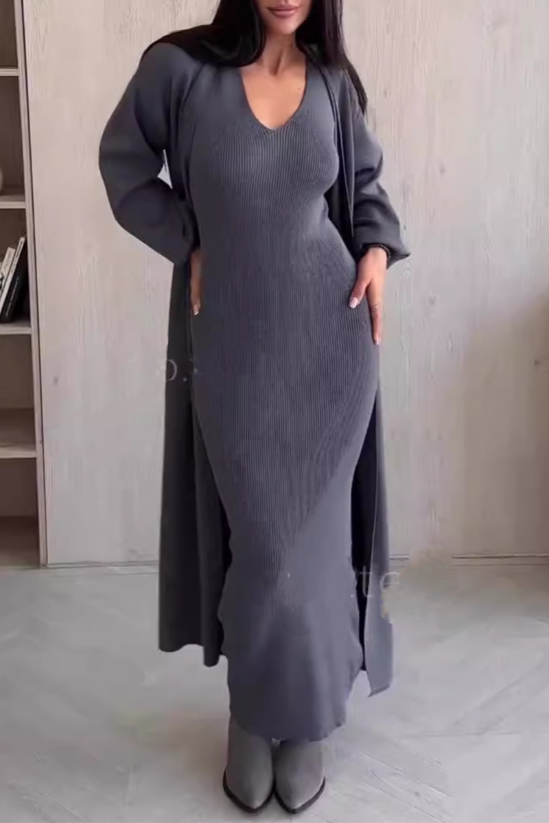 MILENA – CASUAL O-NECK LONG SLEEVE TWO-PIECE SET