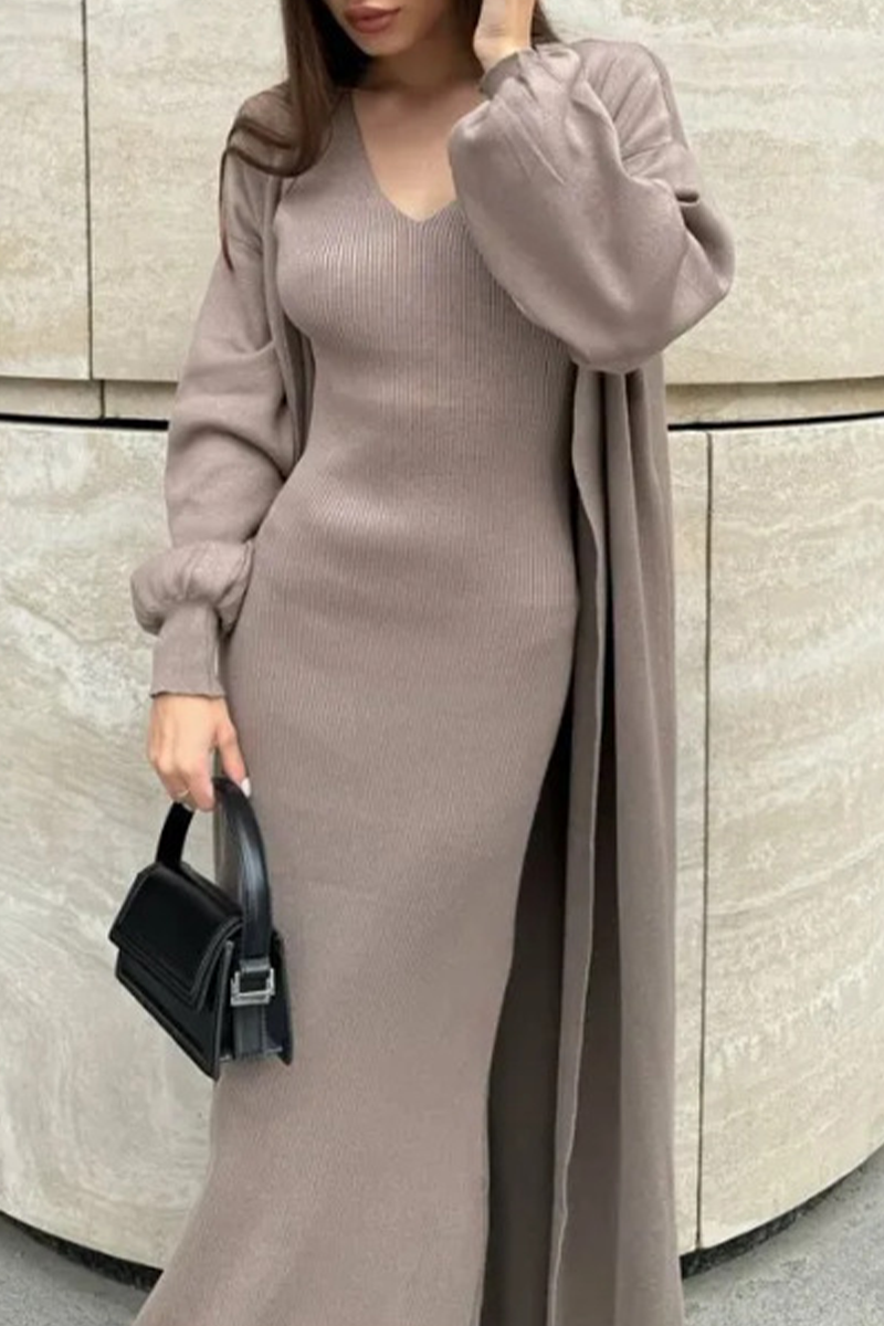 MILENA – CASUAL O-NECK LONG SLEEVE TWO-PIECE SET