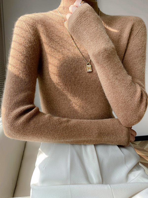 Adriana - Soft Knit Turtleneck Sweater