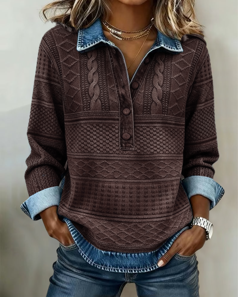 Modern Half-Zip Sweatshirt