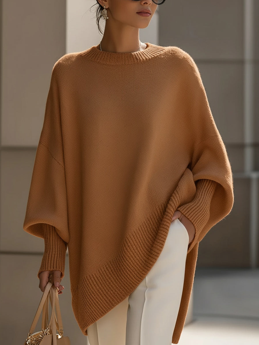 MANDY – EFFORTLESS ELEGANCE OVERSIZED PONCHO