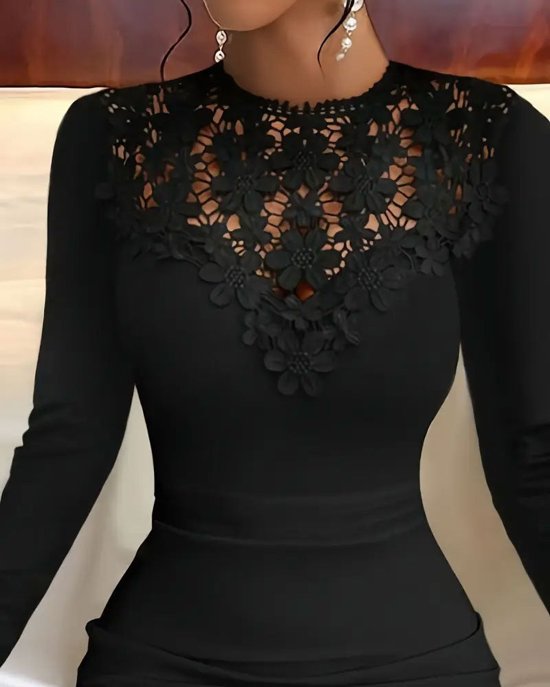 Work Dress with Slim-Fit Bodycon