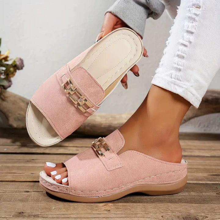 Karina | Comfy Buckle Sandals