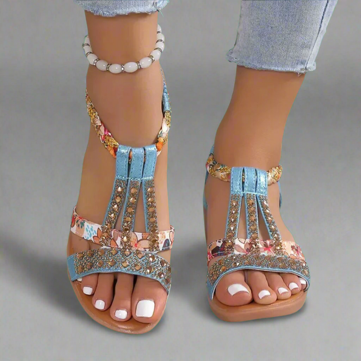 Galina - Vintage Tassel Boho Sandals