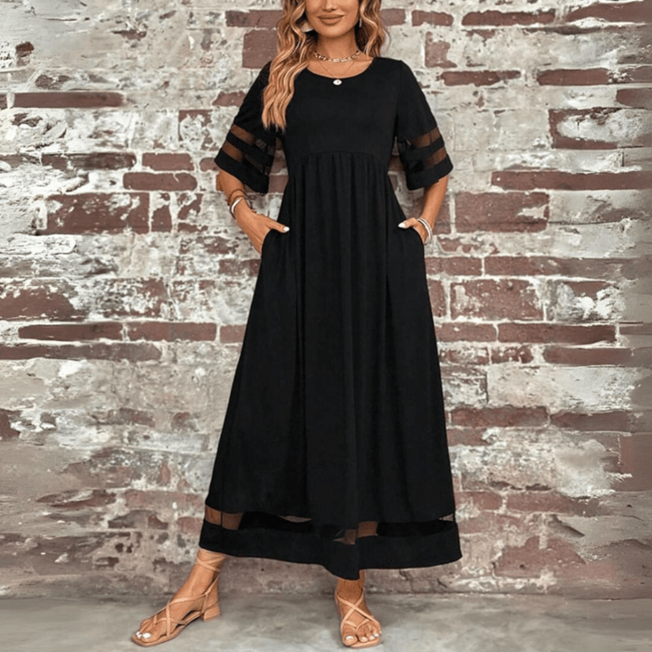 Zora - Classic Elegant Maxi Dress