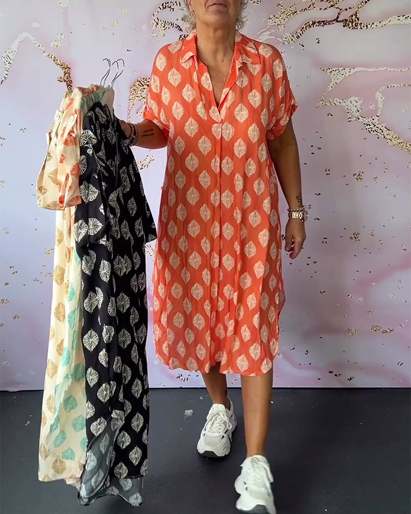 Paisley – Stylish Dress with V-Neck