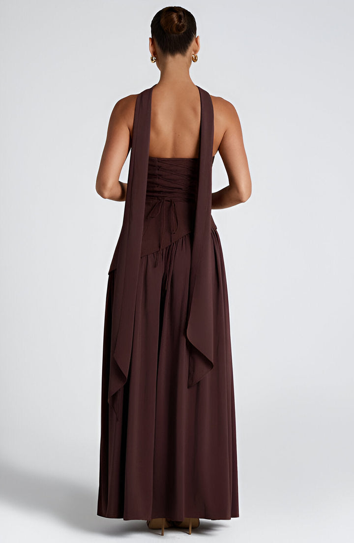 LOTTIE – RADIANT STRAPLESS EVENING GOWN