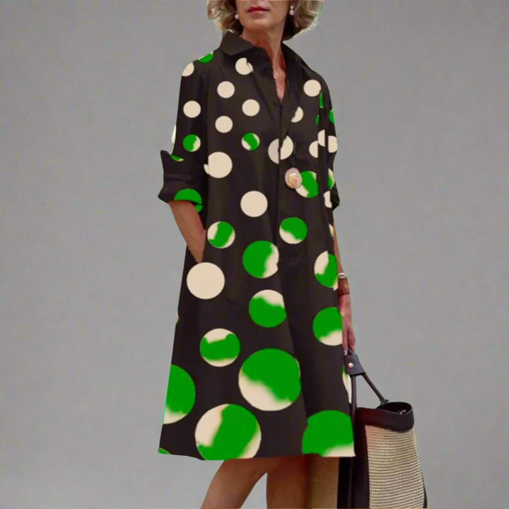 VERALYN – LUXE MIDI DRESS FOR EFFORTLESS ELEGANCE