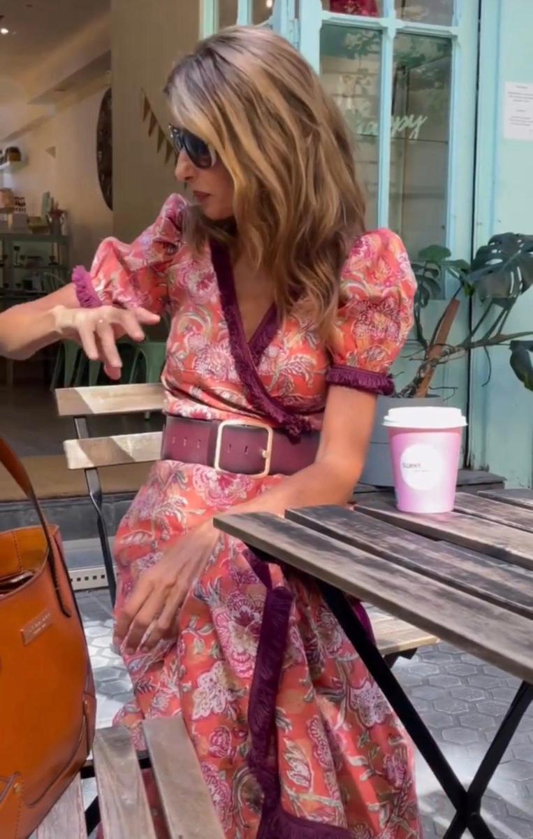 MAEZARA – ELEGANT SHORT SLEEVE MAXI DRESS