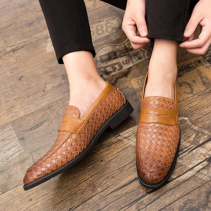 Verona Braided Leather Loafer