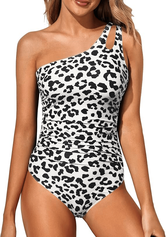 BLAKELY – ONE SHOULDER ONE PIECE SWIMSUIT