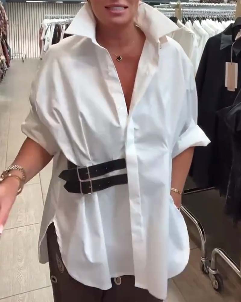 Shirt Belt Buckle Design Flip