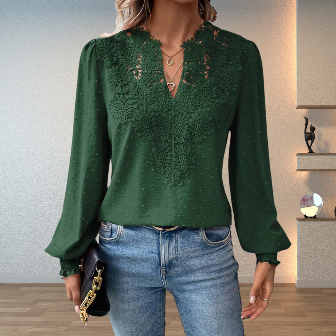 Louise - Lace Detail Sweater