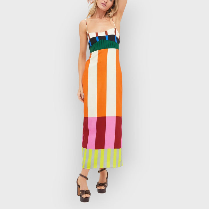 KAELIN – BENGAL MULTI PALOMA MAXI DRESS