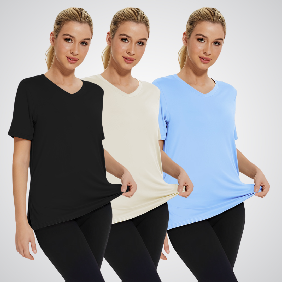 ARLETTE – CASUAL LOOSE FIT TEE (PACK OF 3)