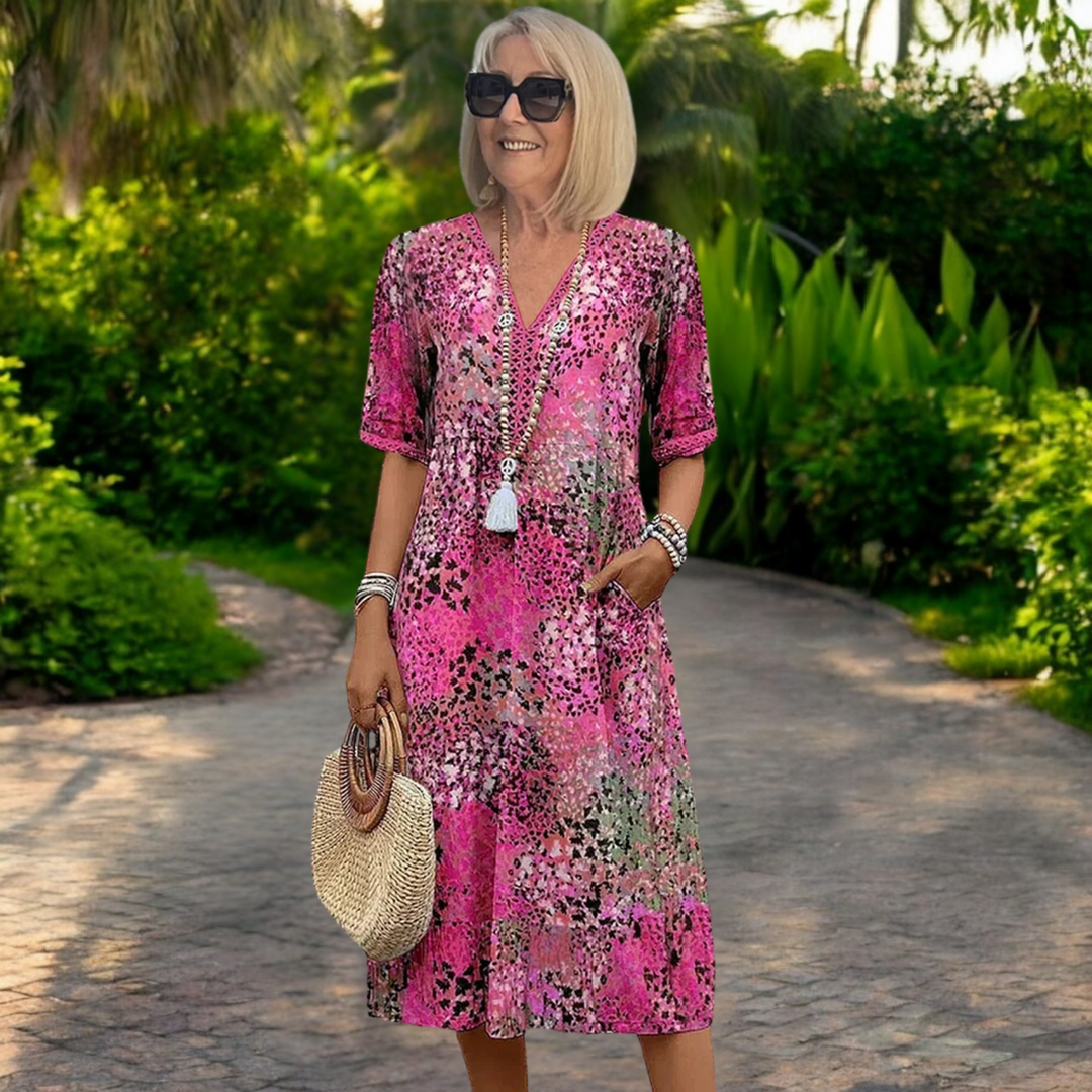 Vanessa - Flowing Boho Dress