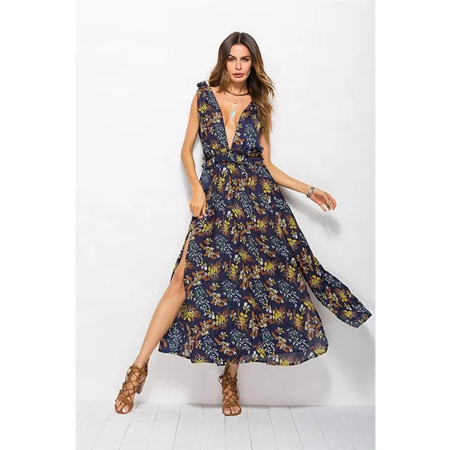 ESMIRA – ELEGANT MAXI BEACH DRESS