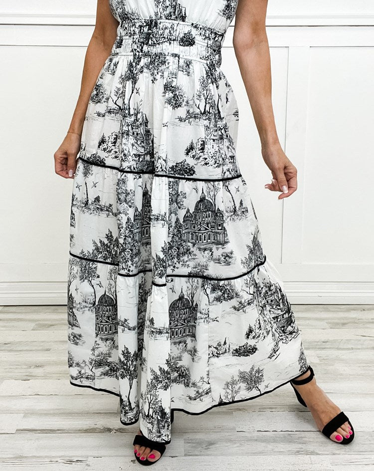 Eliza - Classic Toile Maxi
