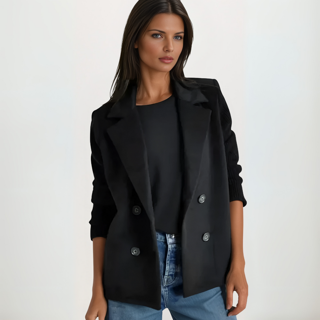 Helen- Knitted Blazer Coat