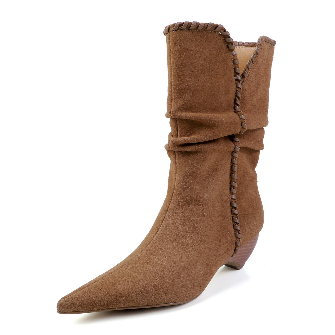 SLOUCHY POINTED BOOTS