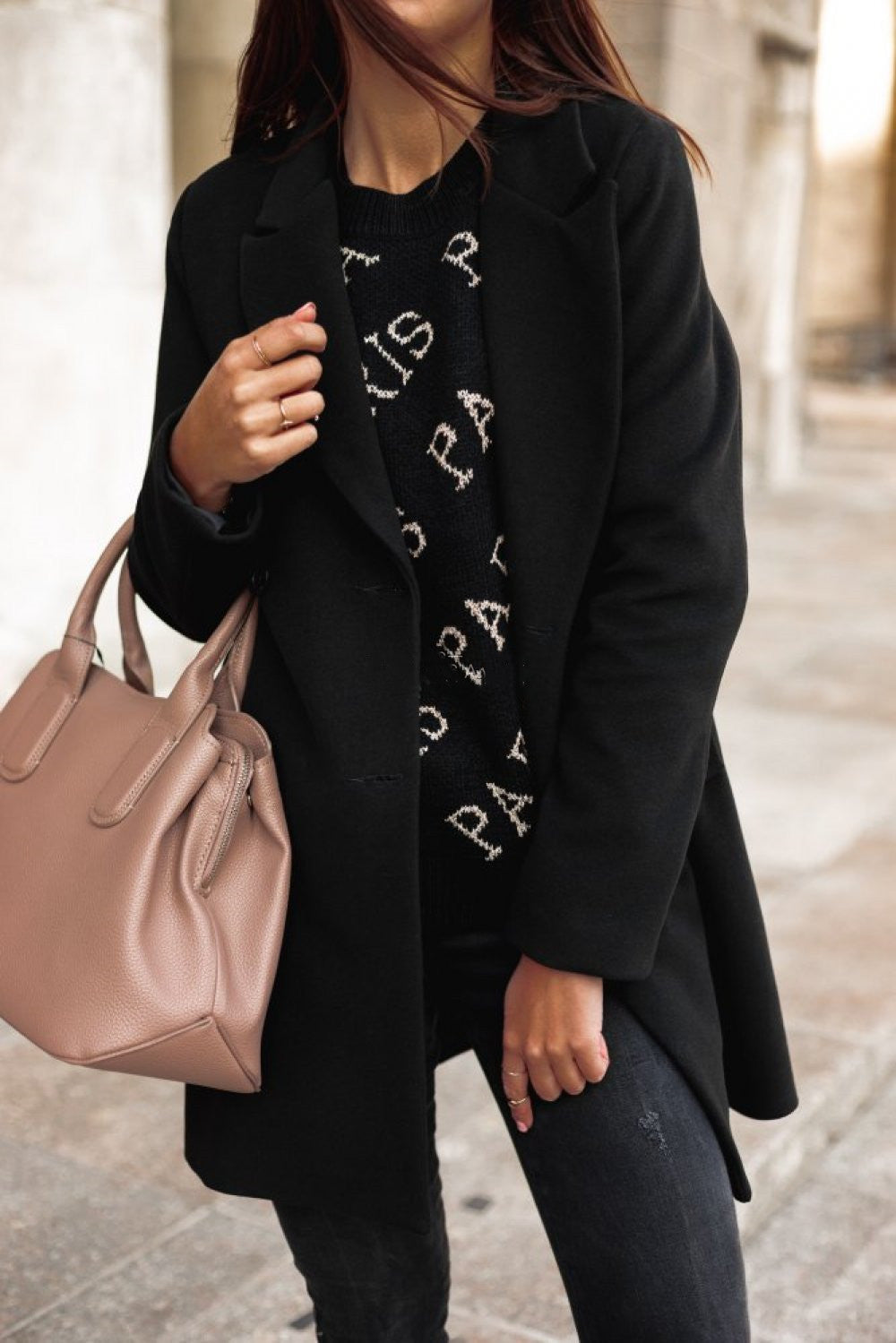Teresa - Elegant Lapel Coat