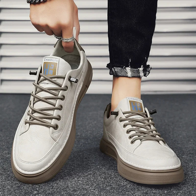 GRANT – LEATHER SNEAKERS