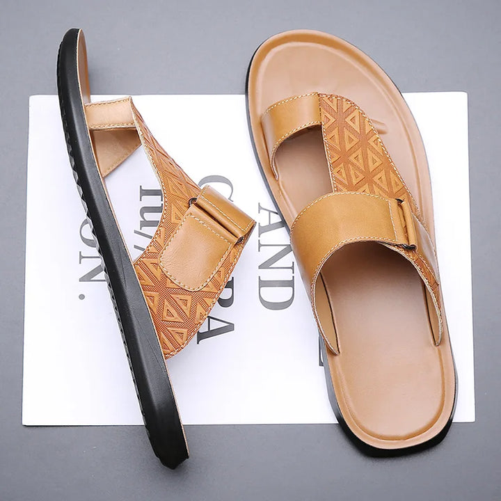 Callen Luxe -  Bare Leather Sandals