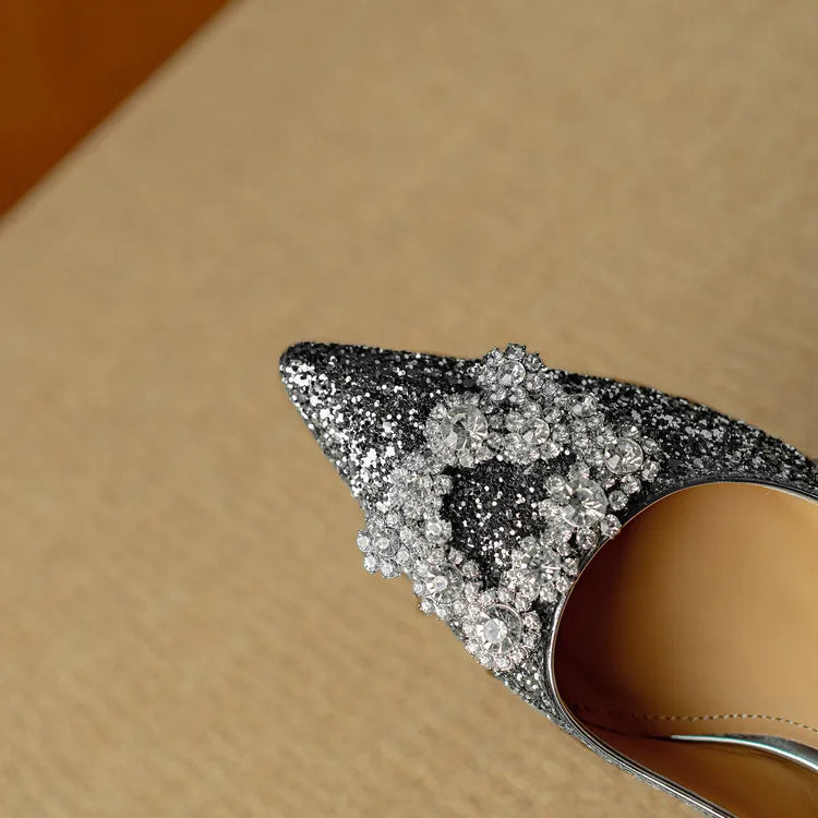 Gloria - Glitter Heels