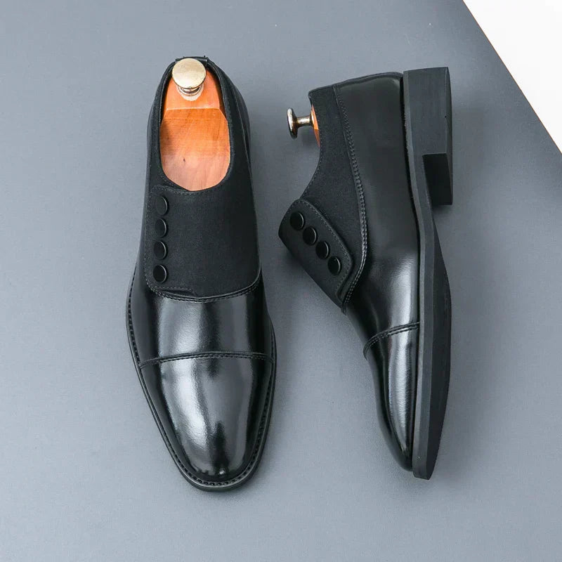 Alessandro Verdi Leather Derby Shoes