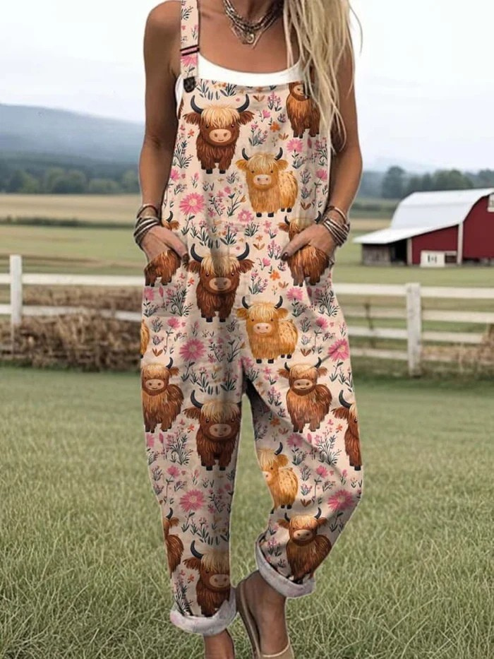 AURORA – FLYING BEES EMBROIDERY PATTERN JUMPSUIT