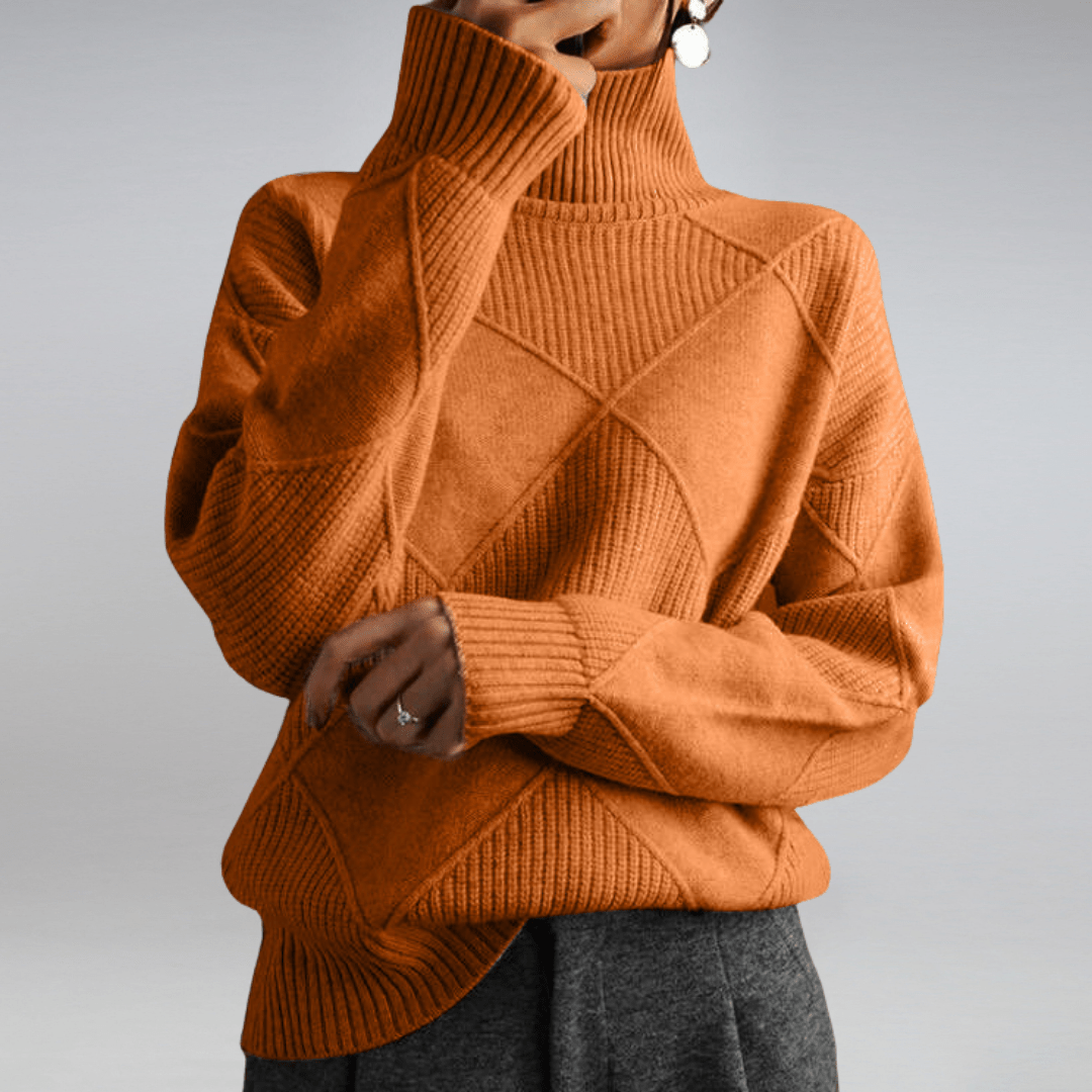 SYLVARITH – SOFT TURTLENECK SWEATER