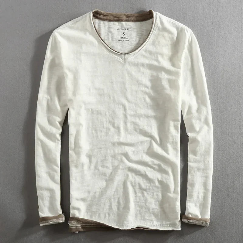 SAM – LONG-SLEEVED COTTON SHIRT
