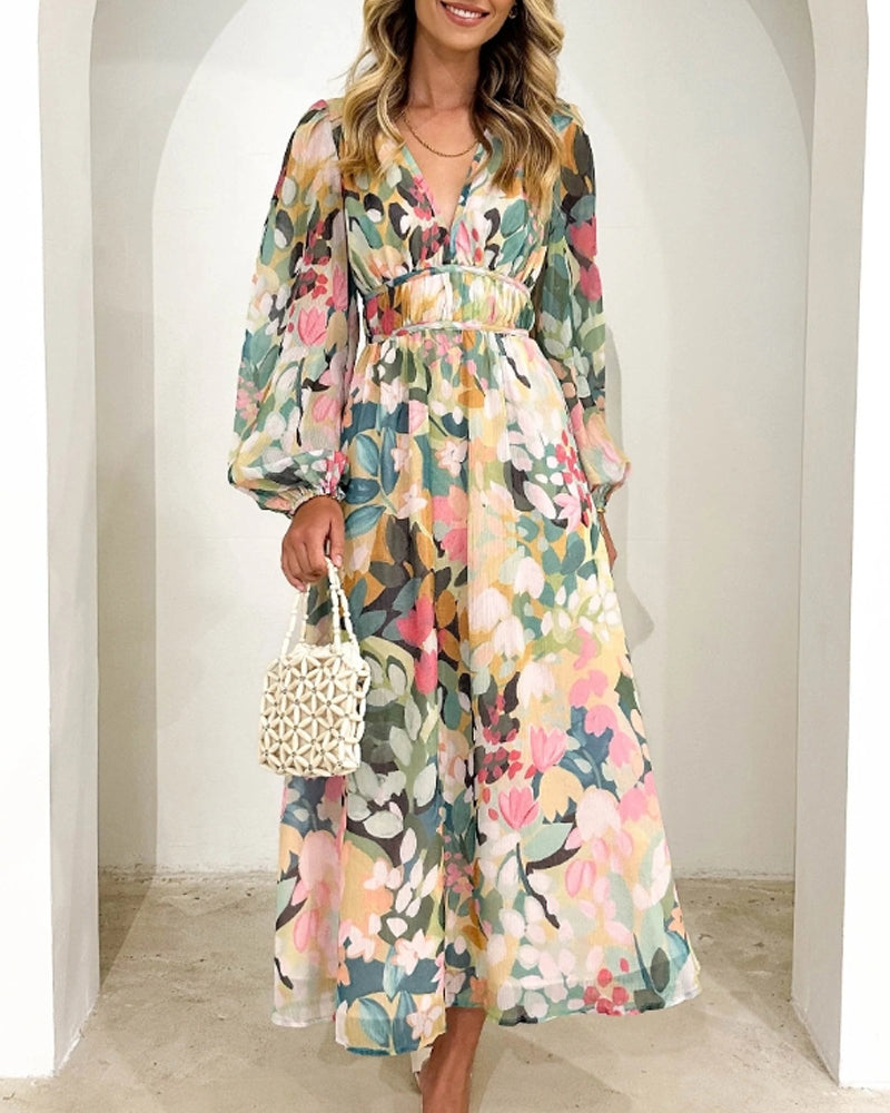 Elvira - Long Boho Style Dress