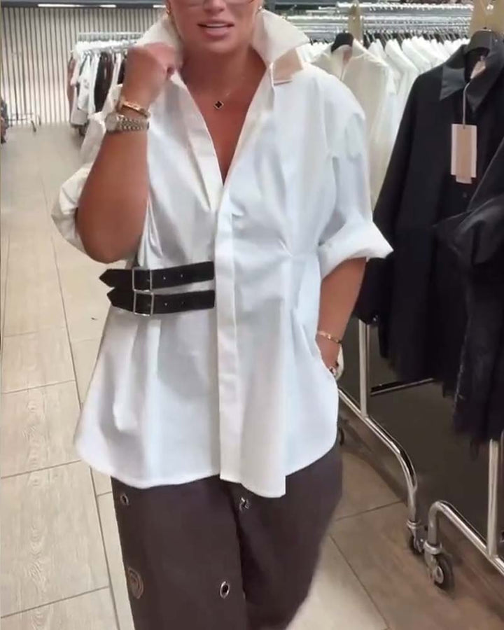 Shirt Belt Buckle Design Flip