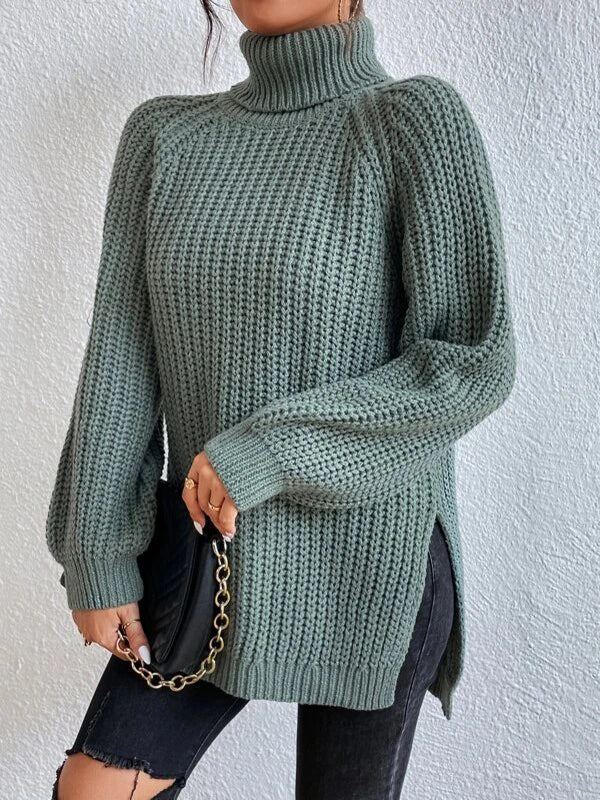 Ashlee - Chunky Knit Turtleneck Sweater
