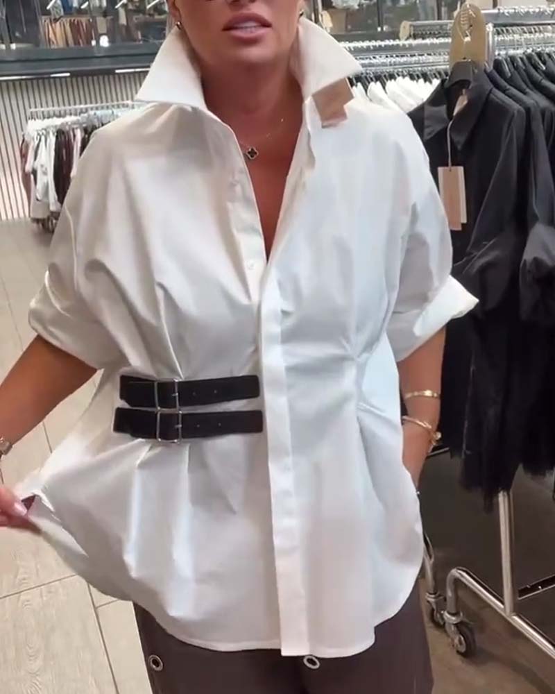 Shirt Belt Buckle Design Flip