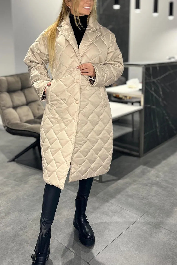KENSINGTON – LUXE REVERSIBLE QUILTED COAT