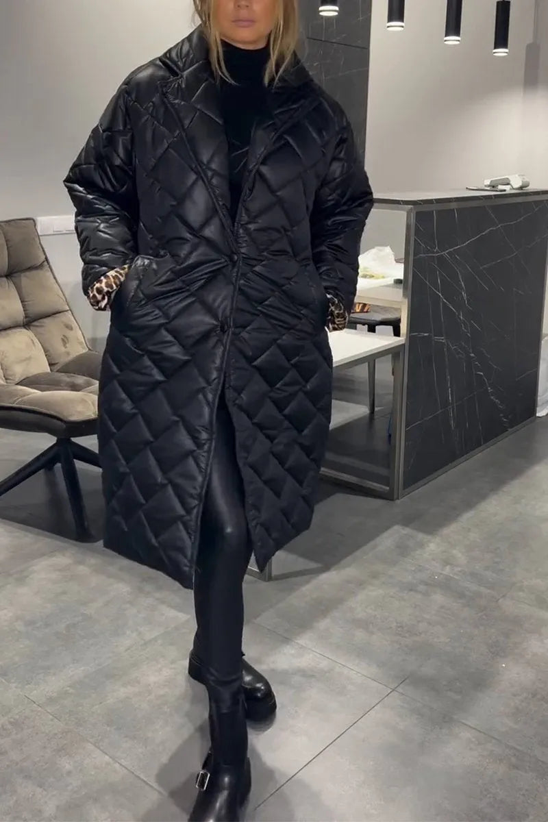 KENSINGTON – LUXE REVERSIBLE QUILTED COAT