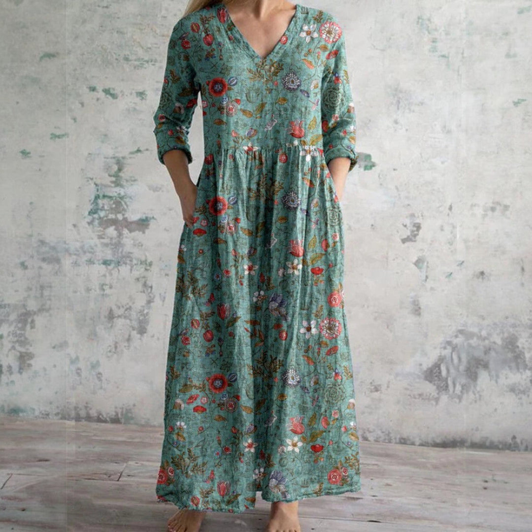Ella – Elegant Floral Dress in Premium Quality