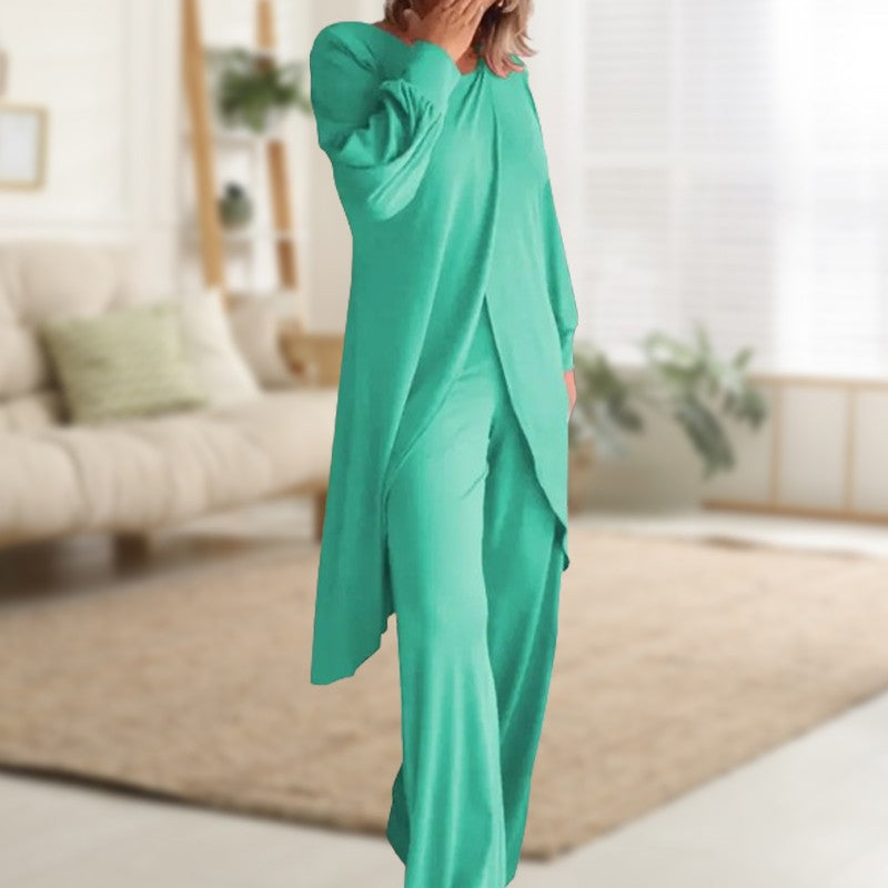 CALYRA – ULTRA-SOFT TOP & PANTS SET FOR MAXIMUM COMFORT