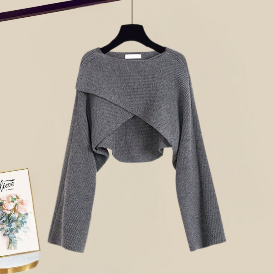 CORENYAE – ELEGANT KNITTED DRESS SET