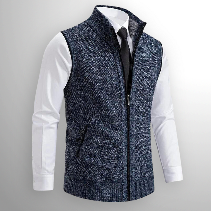 ALIVIA – FULL-ZIP SWEATER VEST