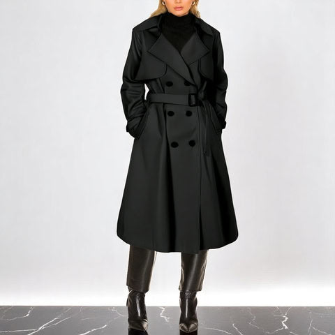 Genevieve - Elegant Trench Coat with Timeless Style